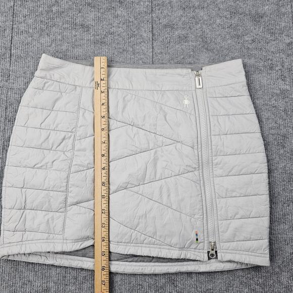Smartwool Smartloft Skirt Womens Medium Gray Merino Wool Outdoors Utility Hiking - Picture 2 of 7